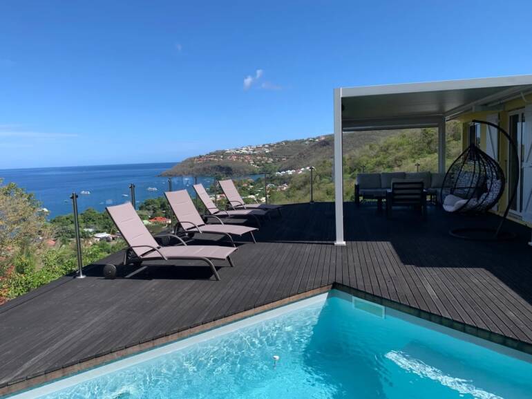 Location 8 personnes Villa “Zwazos” avec piscine à Bouillante, Guadeloupe à partir de 1540 €/semaine
