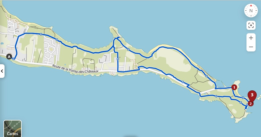 boucle pointe des chateaux