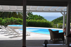 Vue sur mer villa Magar Le Gosier